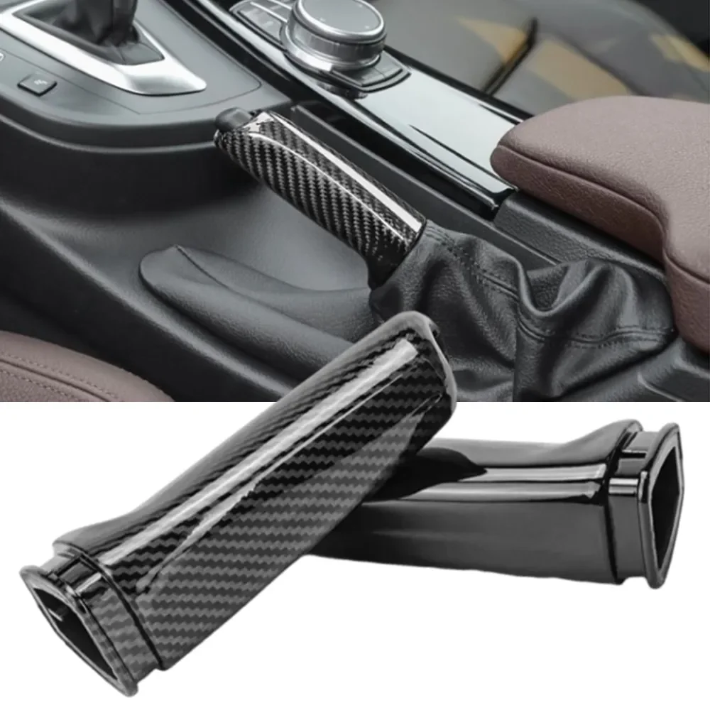 

For BMW 1 2 3 4 5 6 Series E46 E90 F10 F30 F20 E81 E87 Car Handbrake Brake Handle Cover Replacement Auto Interior Accessories