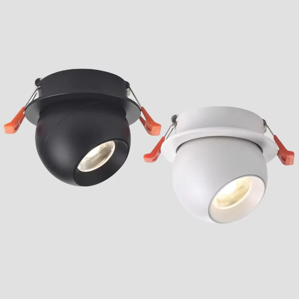 عكس الضوء COB LED أضواء السقف راحة LED الأضواء 9 واط 12 واط 15 واط 20 واط الدورية النازل للمطبخ غرفة نوم إضاءة خلفية