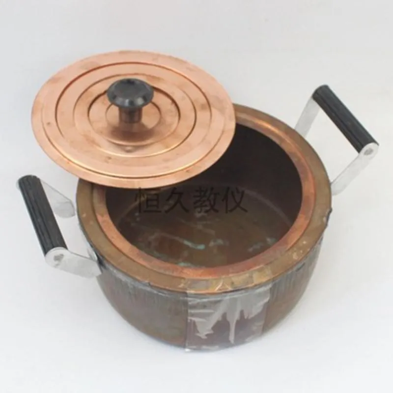 All red copper water bath pot copper 1L direct 150mm thermostat water bath heating pot experimental equipment