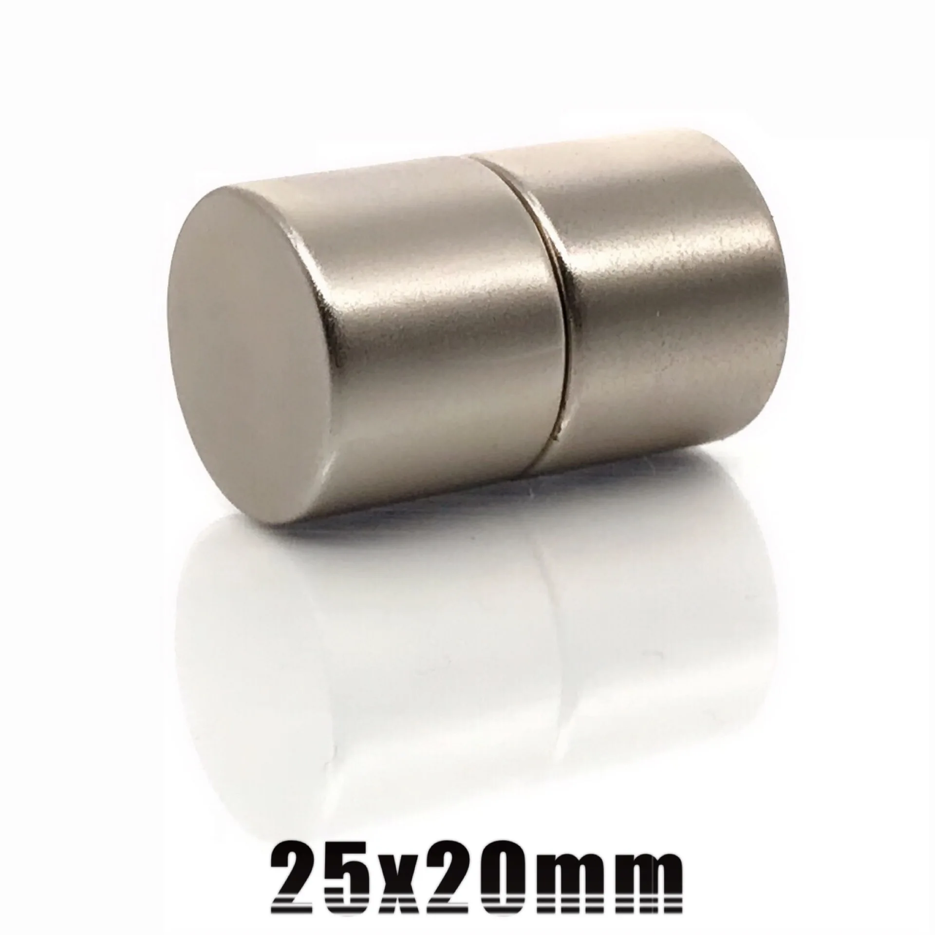 1/2/5 Pcs 25x20 mm Neodymium Magnet 25mm x 20mm N35 NdFeB Round Super Powerful Strong Permanent Magnetic imanes Disc 25x20