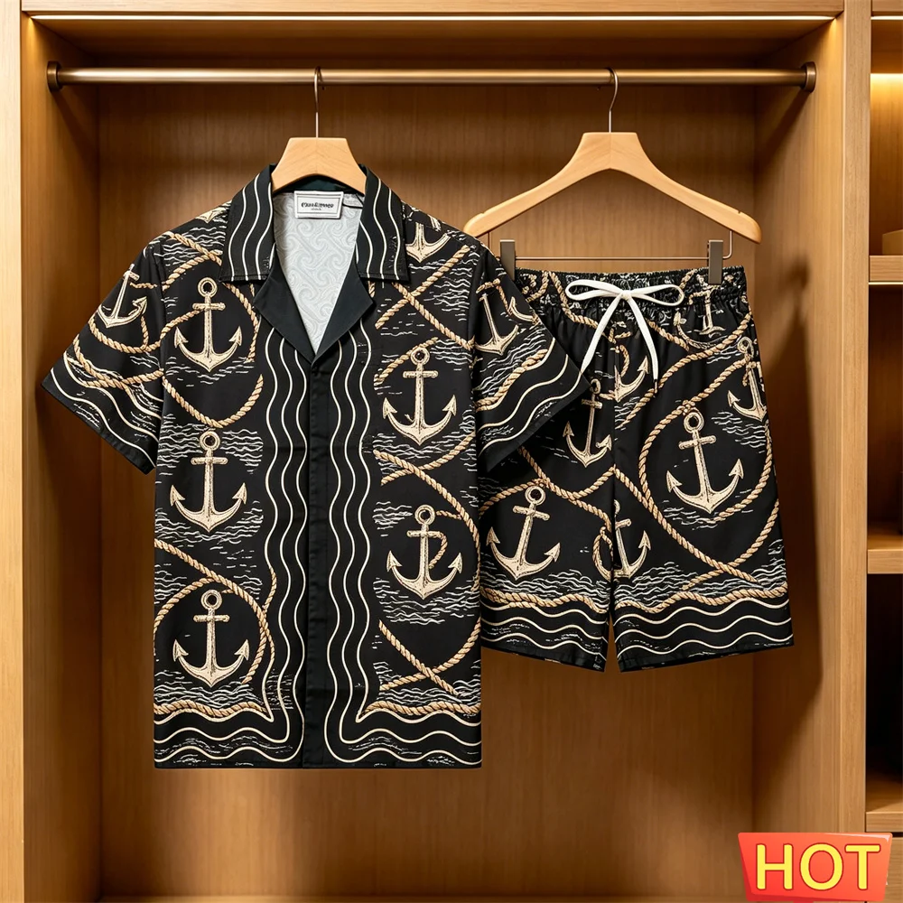Ensemble hawaïen 2 pièces pour - Beach Shirt Hawaiian avis et prix