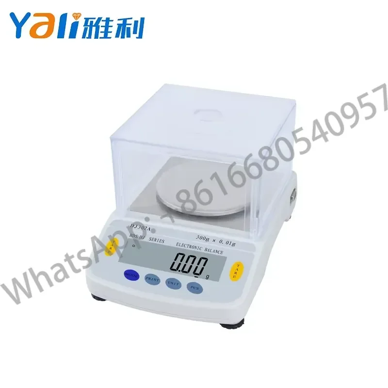 Yali 300g 500g 600g 1000g 1200g Capacity Digital Scale G/oz/ozt/dwt/gn/tl Units Acrylic Hood Jewelry Measurement Testers