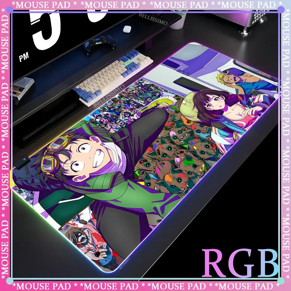 Bucket List of the Dead Mouse Pad Game console mechanical desk Gaming accessories Rubber non-slip pad Cute desk pad RGB mousepad