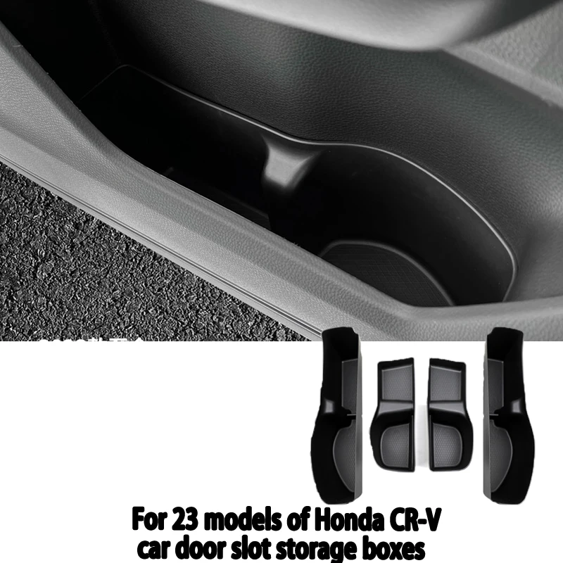 Suitable for 23 models of Honda CR-V car door slot storage boxes, door slot storage boxes, CRV car modification accessories