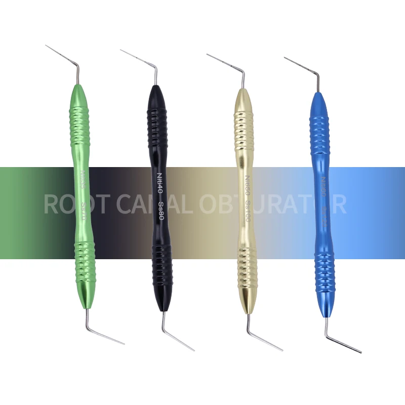 

1pc Dental Gutta Percha Filler Oral Root Canal Filler Endodontic Hand Plugger Vertical Pressure Device Dentistry Fill Instrument