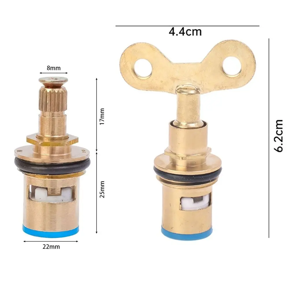 Noyau de assujetuniversel à robinet rapide en laiton, G1/2 ", remplacement avec adhérence prédire, nouveau, 3 pièces