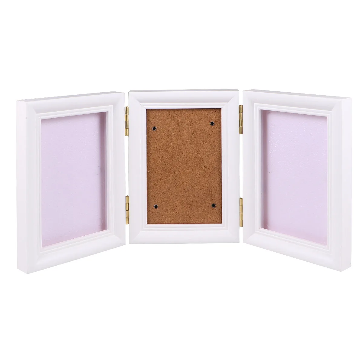 

3 Fold Photo Frame for Pet Dog Cat Footprint Paw Print Fingerprint Remembrance Keepsake Durable Premium Material Safe Indoor Use
