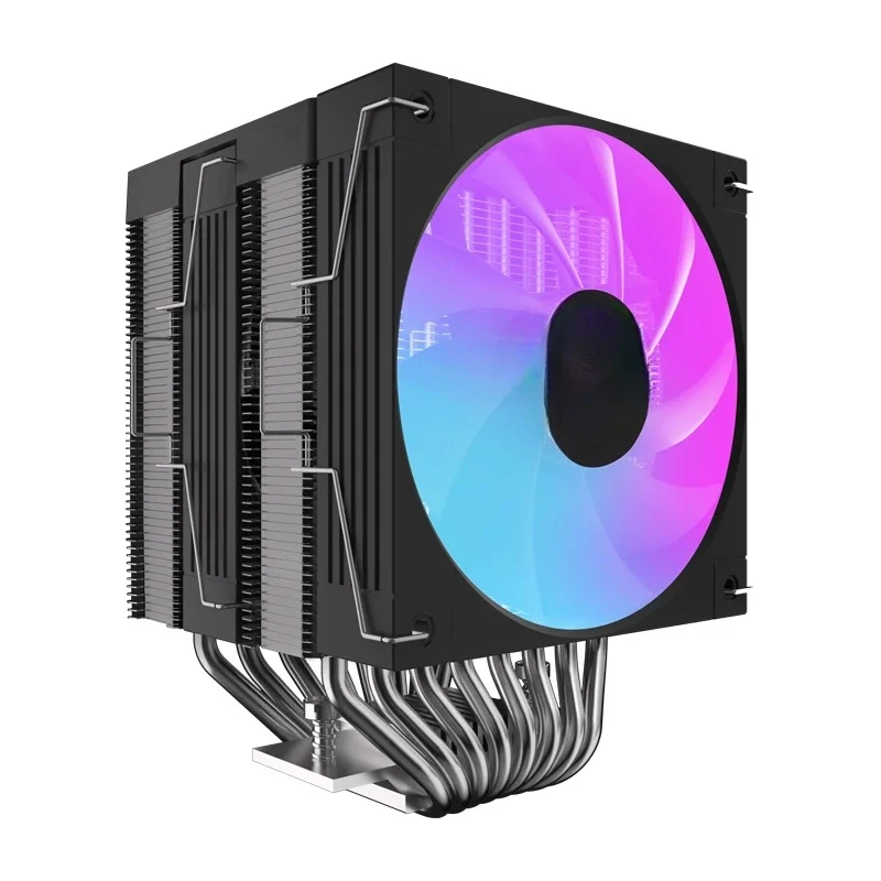 

Cooler Dual Towers Double Fan 155mm height TDP 220W 8 HeatPipe