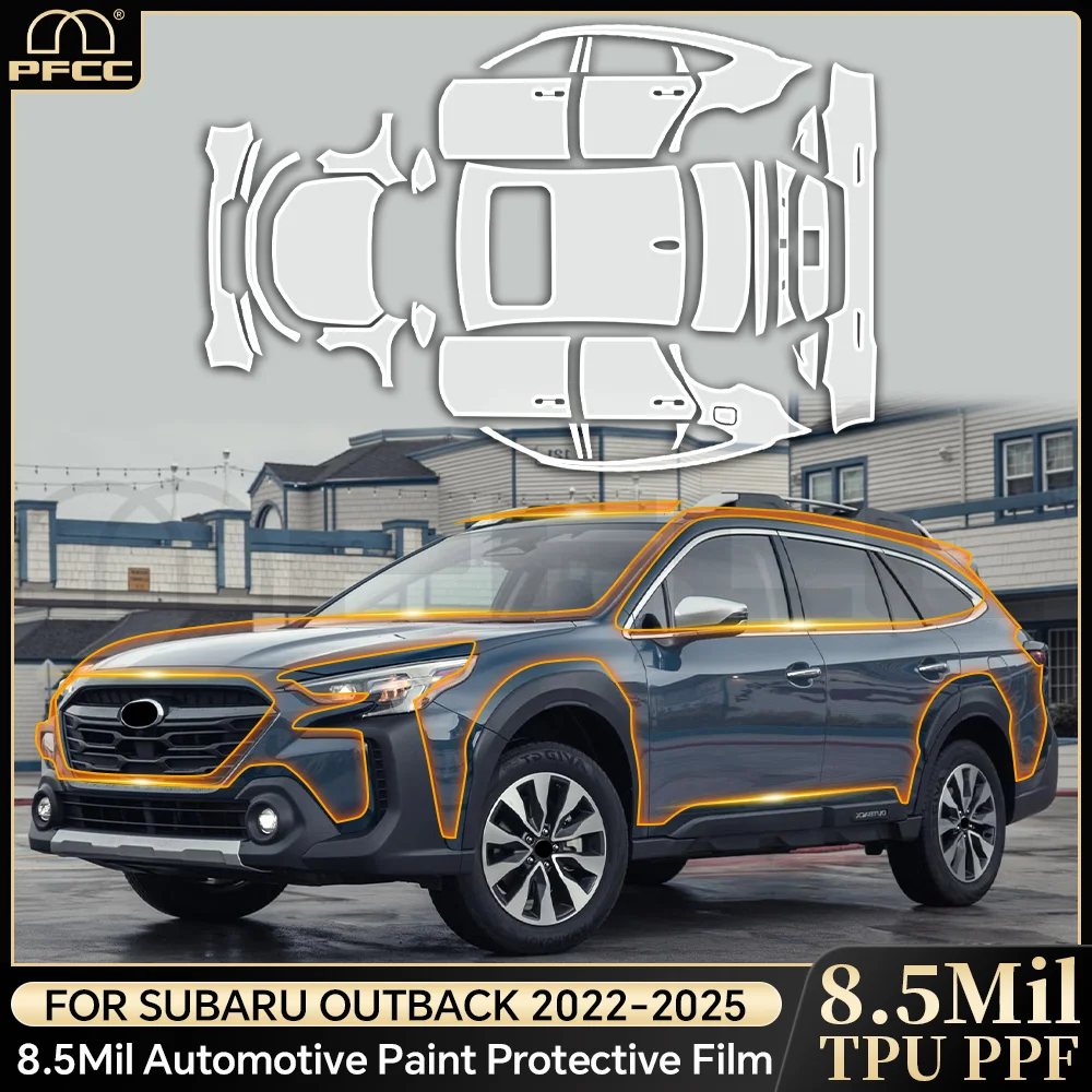 

For Subaru Outback 2022-2025 TPU Paint Protection Film Car Body Sticker Anti-scratch Protective Transparent PPF Accessories