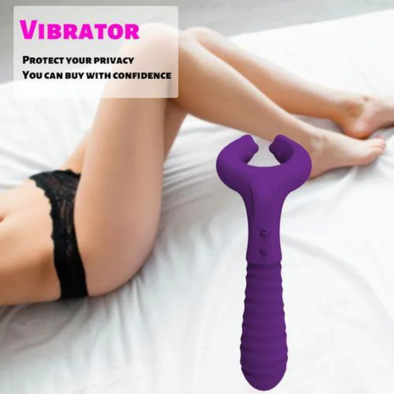 Silicone Cltorl Vibrator 7-speed Waterproof Variable Frequency Flirting Sex Toy for Couples