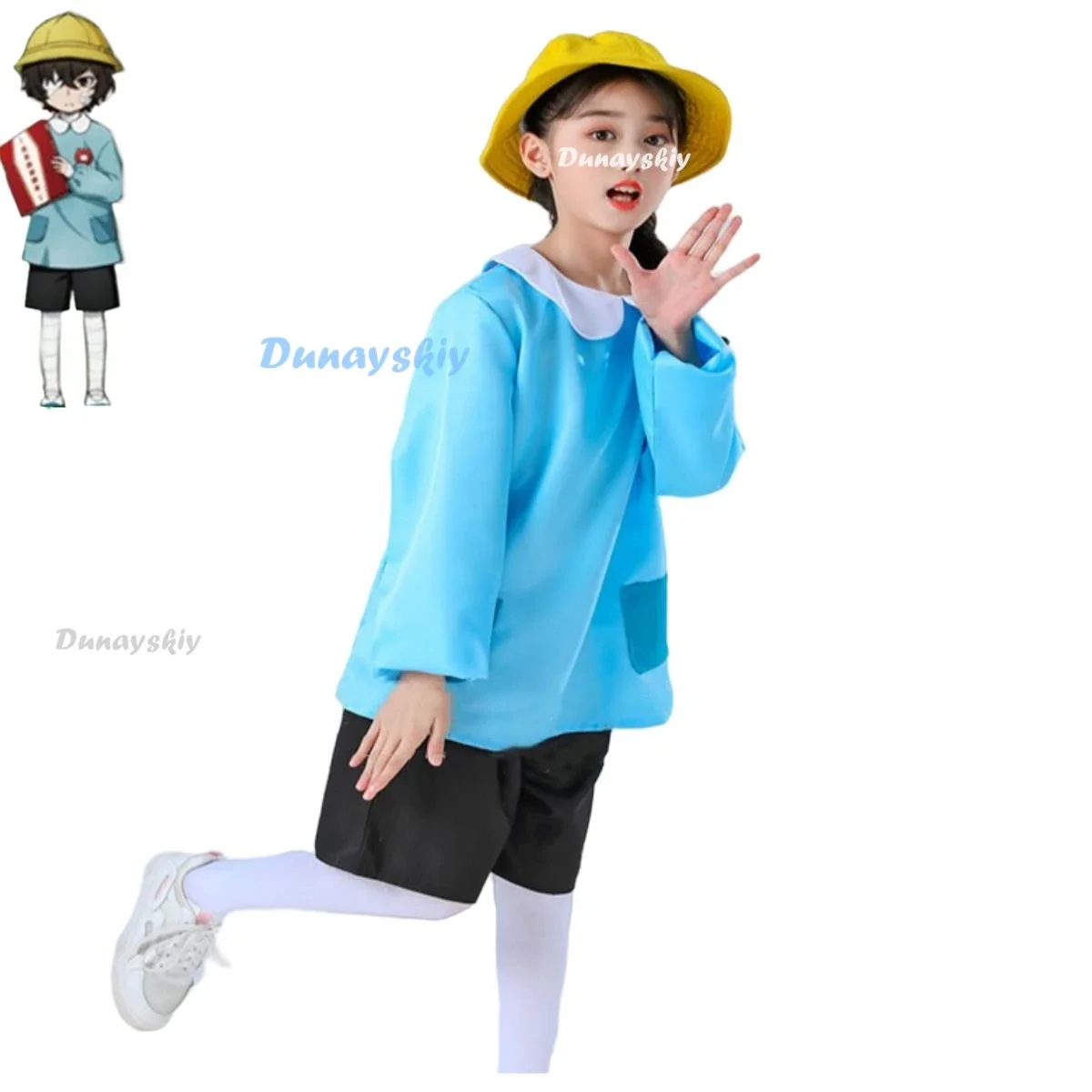 CosplayAnime Dazai Osamu Nakahara Chuuya Cosplay Costume Kindergarten School Uniforms Man Woman Kawaii Campus Suit