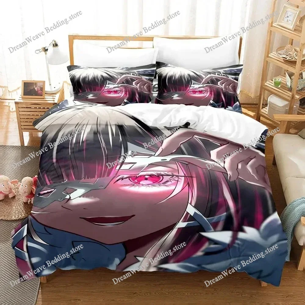 

Genshin Impact Columbina Cartoon Game Poster Sheets Quilt Covers Bedding Dormitory Sheets Bedding Set Soft Warm Bedding Set741