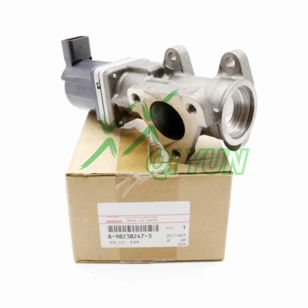 8-98238247-3 8-98001191-0 Genuine New EGR Valve 8982382470 8982382473 Excavator Machinery Diesel Engine Parts For 4HK1 6HK1