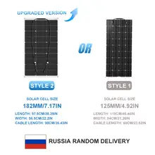 18V 100W Flexible Waterproof Solar Panel #3