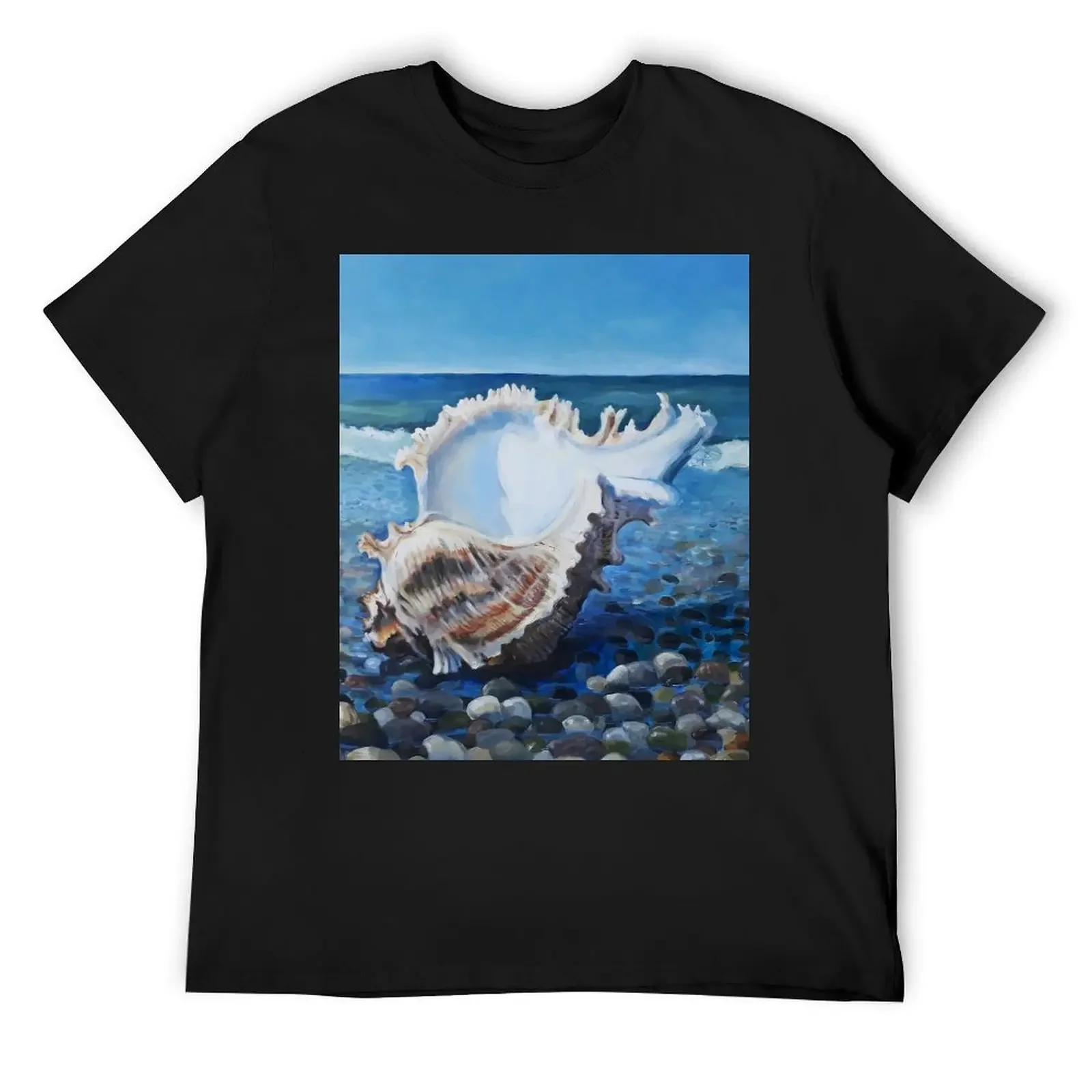 

Sea shell T-Shirt essential t shirt sweat blue archive men t shirt