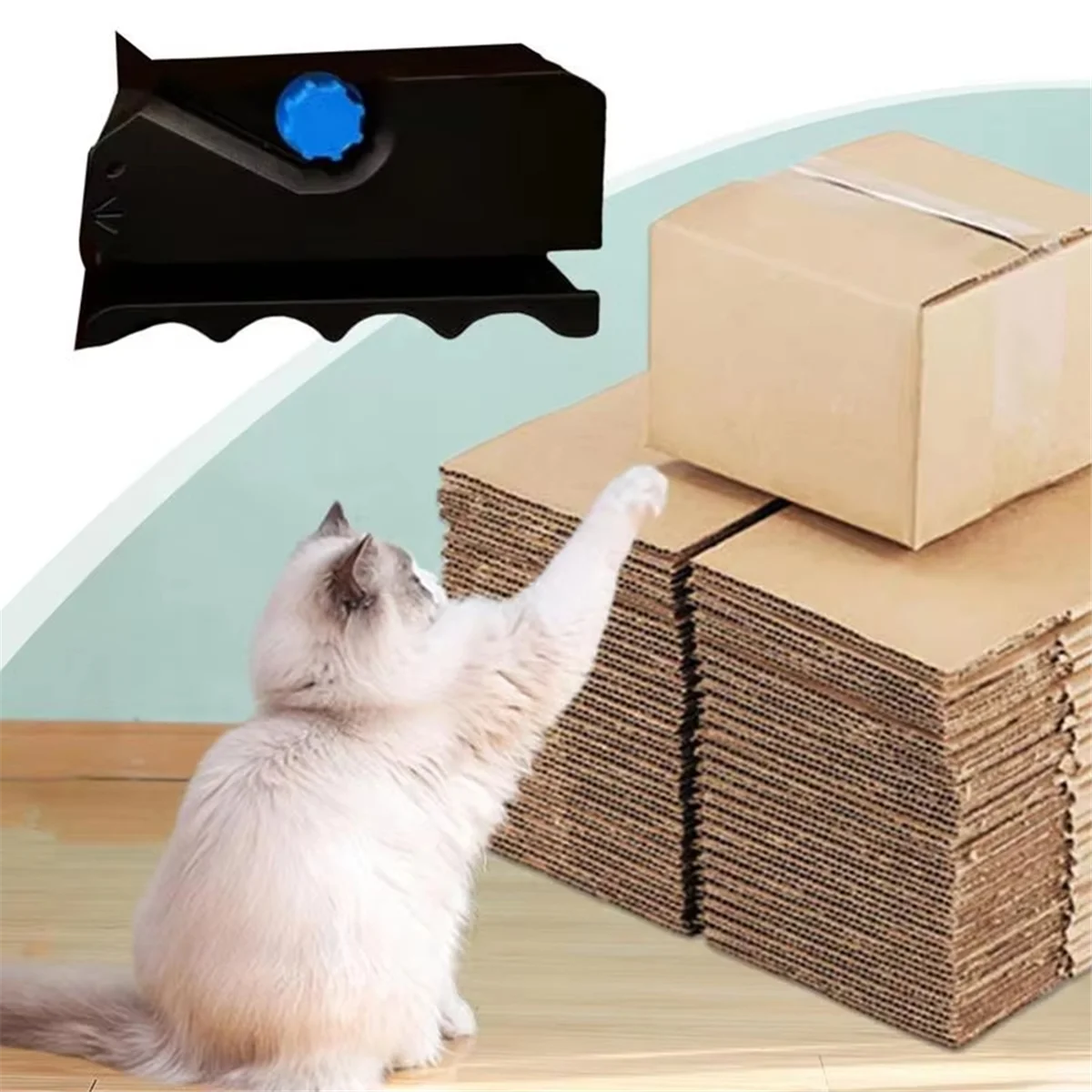

AA98 Cat Scratcher Cutter Cardboard Cutter Tool Cardboard Recycle Tool Cute Scratcher Supplies Cardboard Cutting Machine