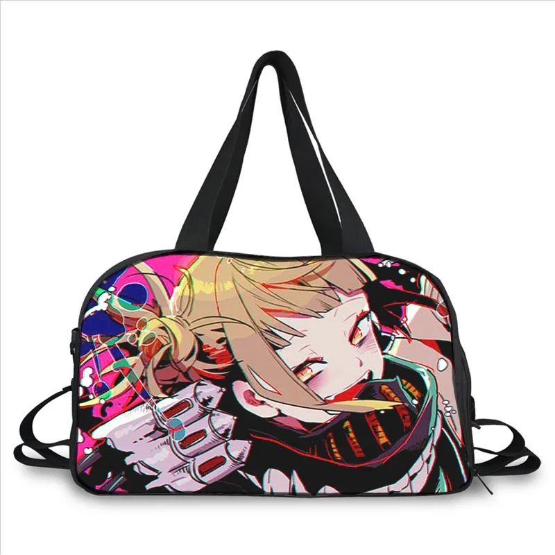 Anime My Hero Academia HIMIKO Toga 3D printing fashion trend portable large capacity multi-function messenger bag travel bag