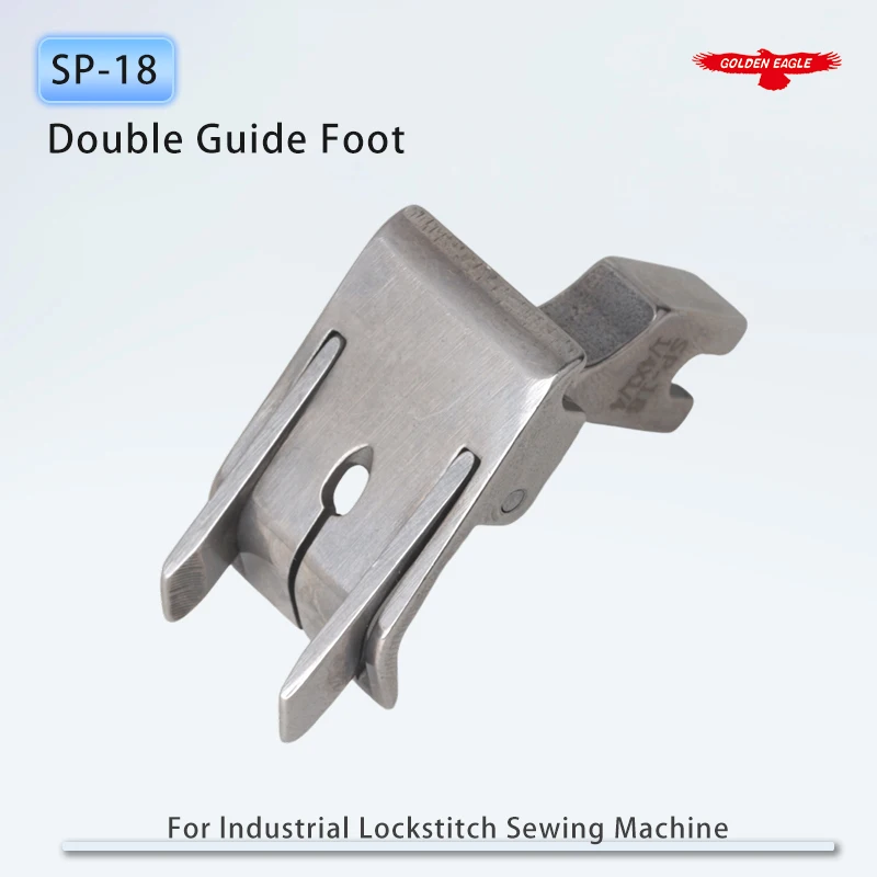 SP-18 Right Left Doule Edge Guide Presser Foot For Industrial Single Needle Lockstitch Sewing Machine Accessories Pressure - view 6