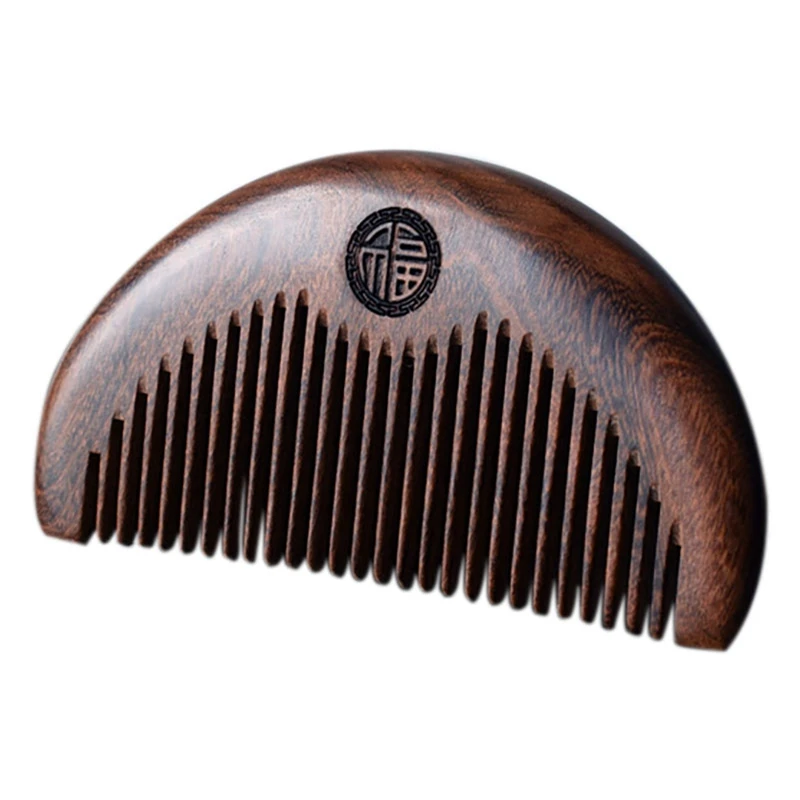 

Hair Care Comb Anti-Static Handmade Natural Wood Wooden Carved Sandalwood Combs Pocket Comb Massage Comb Hair Comb