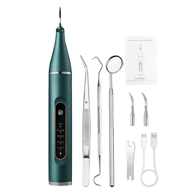 

TCF-Portable Electric Toothbrush Removing Yellow And Black Stains Calculus Plaque Remover B