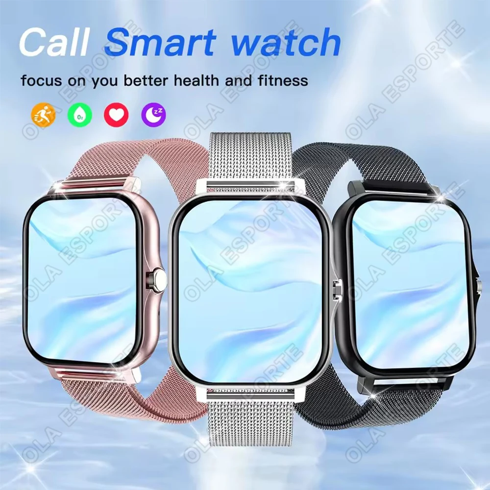 

Smart Watch Wireless Call/Dial Multi-Sport Mode Multiple APP Reminders Suitable for Men Women Compatible For Android IOS R30Max