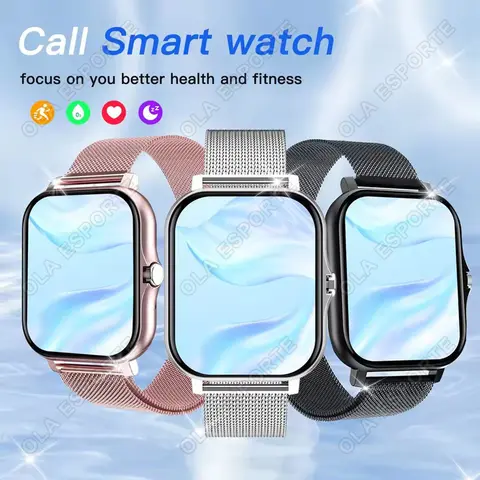Smart Watch Wireless Call/Dial Multi-Sport Mode Multiple APP Reminders Suitable for Men Women Compatible For Android IOS R30Max