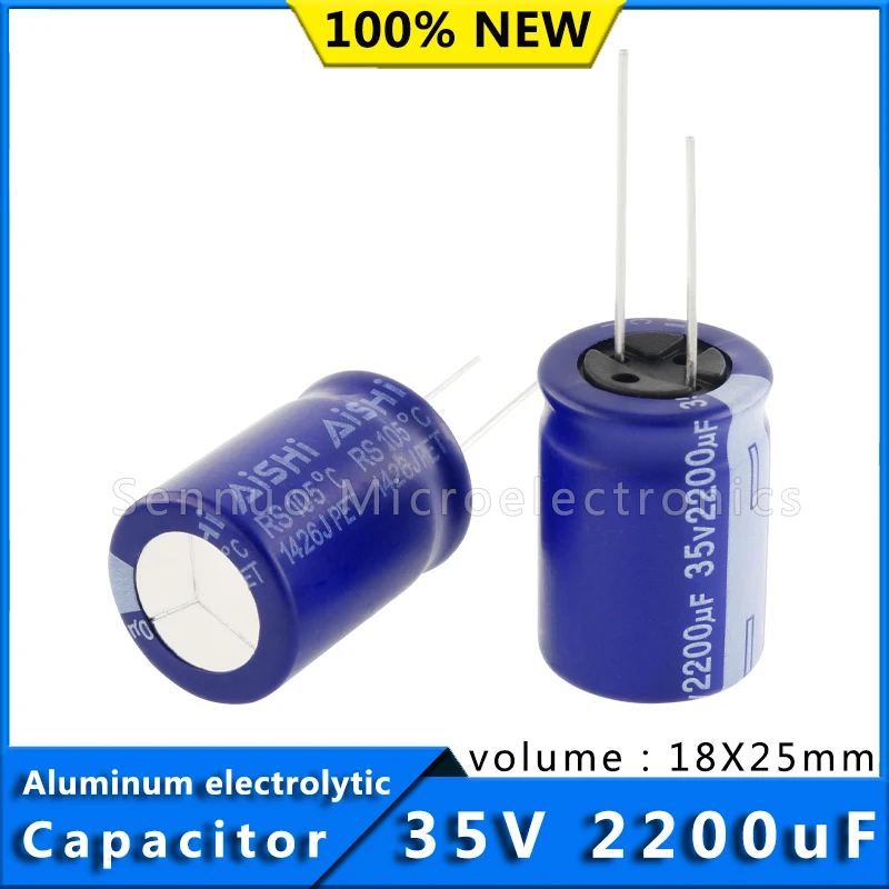 5Pcs 35V 2200UF 18*…
