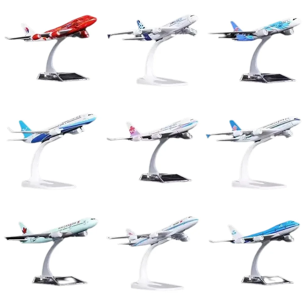 16 CM Diecast Legering 737 747 757 777 787 Vliegtuig Model Speelgoed Vliegtuig Verzameld Gift Serie voor Collectible Display - afbeelding 2