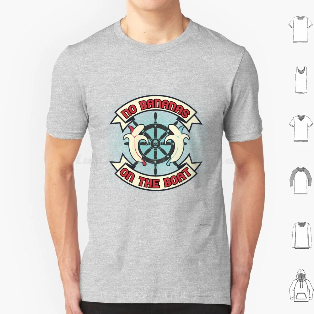 No Bananas On Boat Banana Hater Superstition Shirt Funny T Shirt Cotton Men Women DIY Print No Bananas On Boat Superstition