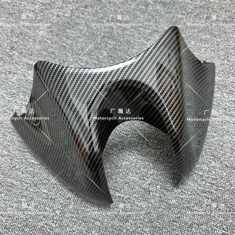 Carbon Fiber Paint Fuel Gas Tank Front Guard Key Case Cover Fairing Fit For Kawasaki Z1000 2010 2011 2012 2013