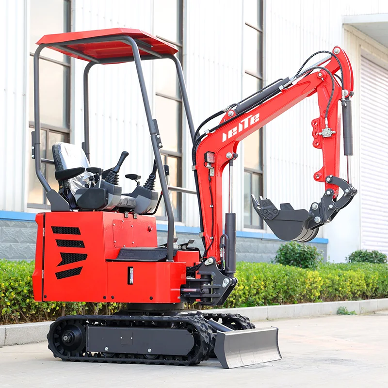 

China Factory Mini Excavator 1 Ton For Sale Hydraulic Crawler 1000kg Small Digger Mini Excavators customized price