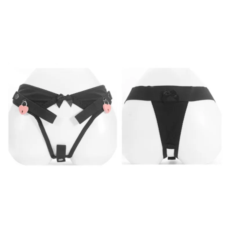سيسي التدريب الوردي قابل للتعديل G-STRING لمشبك فوفو وقفص الديك، سراويل العفة، حزام مضاد للسقوط لقفص العفة للذكور