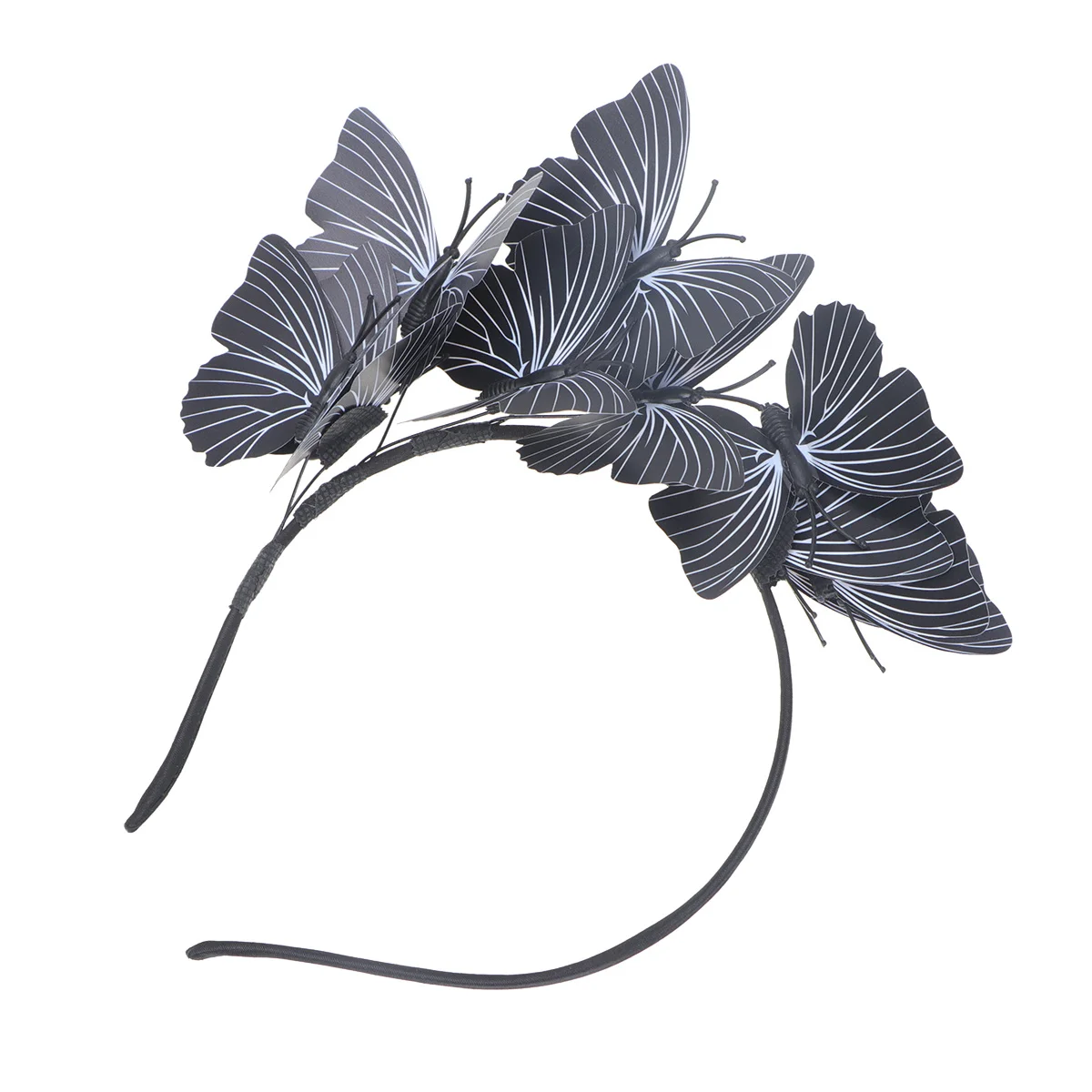 قطعة واحدة من عصابة رأس على شكل زهرة بتصميم أنيق من مادة البولي ايثيلين الفاخرة وخفيفة الوزن ومريحة لحفلات الزفاف وحفلات التخرج للنساء