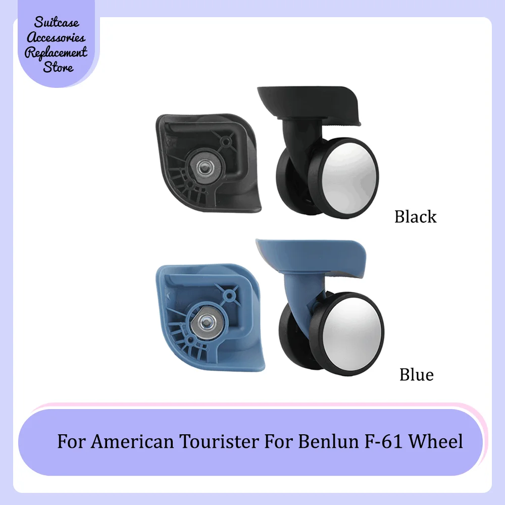 

For American Tourister For Benlun F-61 Universal Wheel Replacement Suitcase Smooth Silent Shock Absorbing Durable Accessories