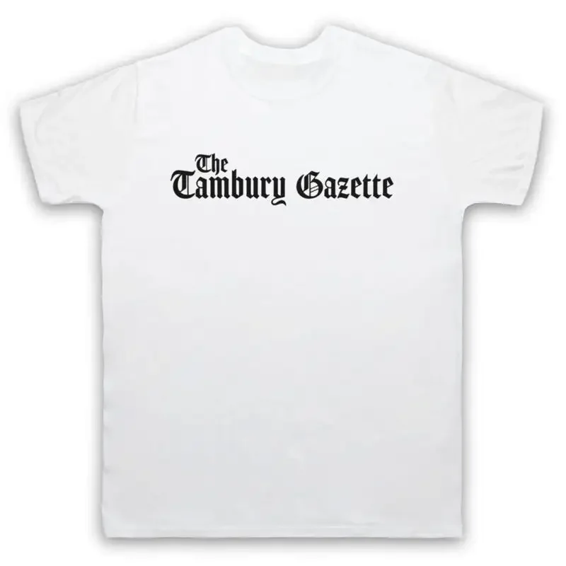 AFTER LIFE UNOFFICIAL THE TAMBURY GAZETTE NEWSPAPER MENS WOMENS T SHIRT