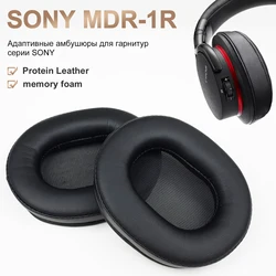 Earpads for SONY MDR-1R Protein leather Memory foam Ear Pads Cushions Replacement Over-Ear Headphones Soft Pro