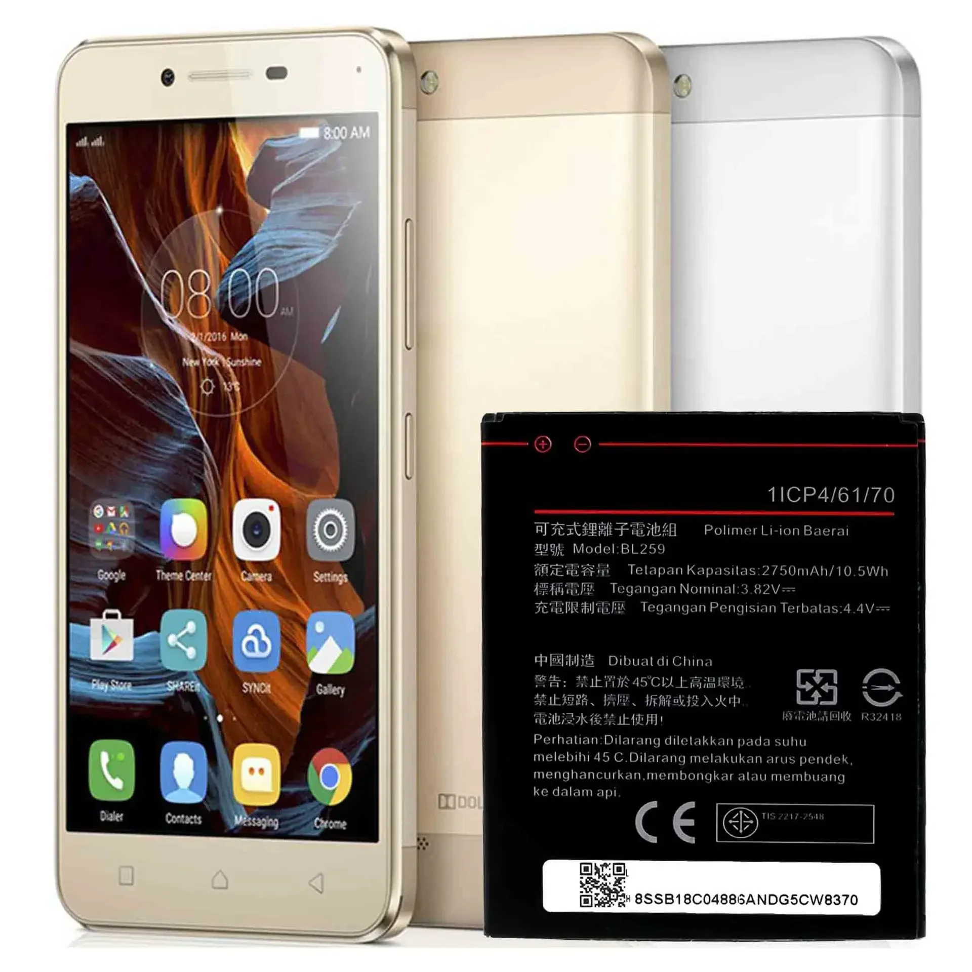 BL259 High Quality Replacement Battery For Lenovo Vibe K5 A6020a40 Lemon 3 Vibe K5 Plus BL-259 Mobile Phone Batteries image 5