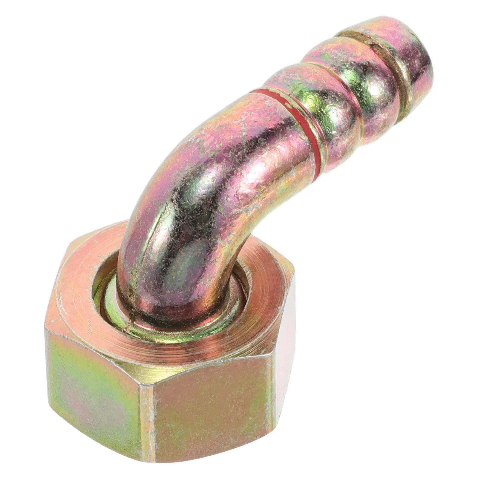 Steel Gas Stove Pipe Joint Adapter Heavy Duty Cooker Hose Connector Propane Hose Fitting Gas Tank Adapter Leak Proof