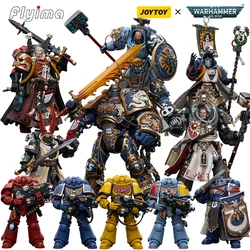 JOYTOY-figura de acción 1/18, modelo de regalo, Lobos Espaciales, ángeles de sangre, puños imperiales, ultramarinos, robout, Guilliman, en STOCK