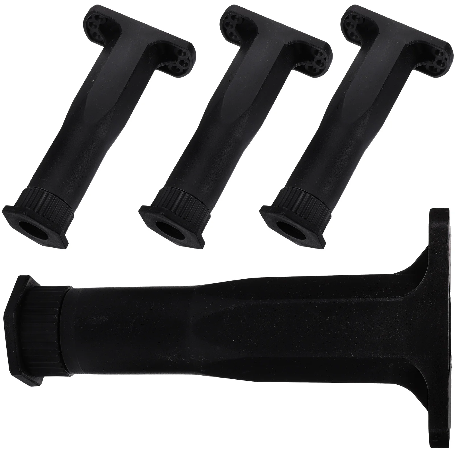 4pcs Center Support Durable Height Adjustable Support Legs For Furniture Replacement, Frame Legs Replacement, Frame Support,