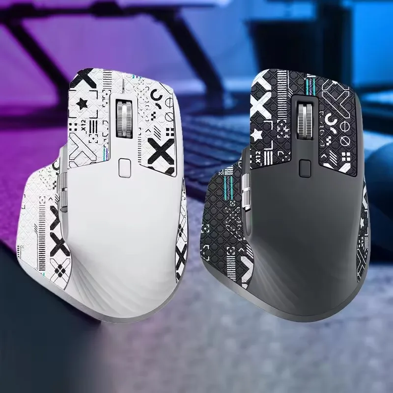 Anti-Slip Grip Tape Full/Half Coverage For Logitech Mx Master3 3s Mouse,Ultra-Thin Sweat-Absorbing Mouse Skin Sticker Set