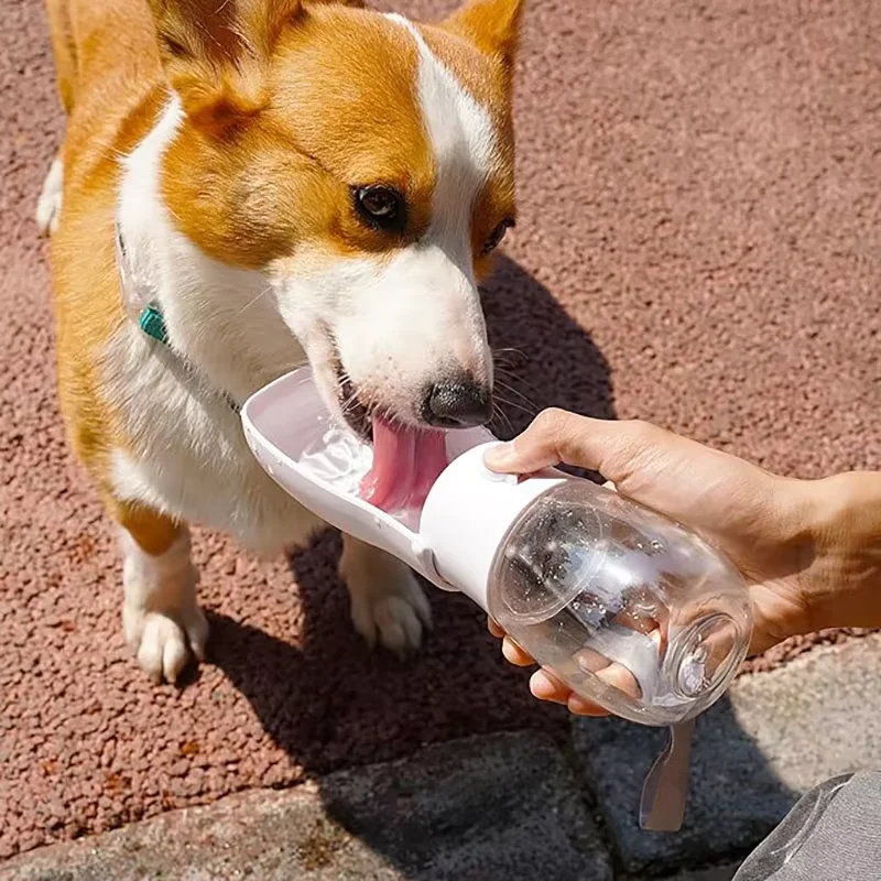 

Pet Foldable BPA Free Dog Water Dispenser Bottle Portable Water Bottle for Travel Cat Dog Walking