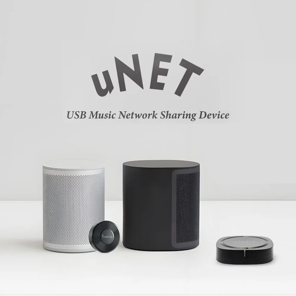 uNET Mini-USB-Gerät zum Teilen von Musiknetzwerken