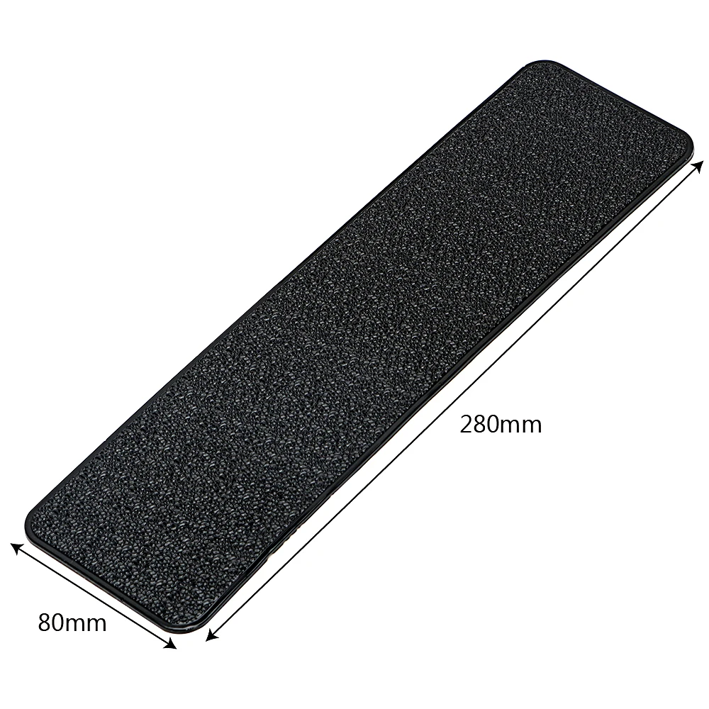 Rutschfeste Mattenhalterung PU-Leder-Textur Gel Magic Auto-Innenraum Armaturenbrett Klebematte Anti-Rutsch-Matte für Telefon Schwarz für GPS – Detail 1