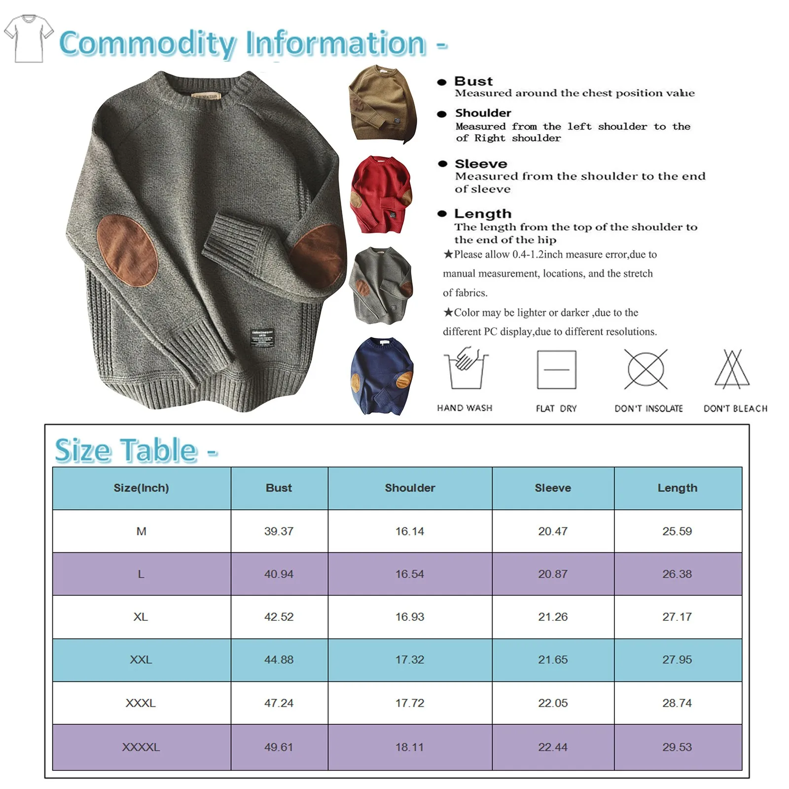 المتضخم محبوك سترة مع تصاميم التصحيح للرجال ، Harajuku الشارع ، سميكة س الرقبة البلوفرات ، البلوفرات عادية ، والأزياء ، جديد