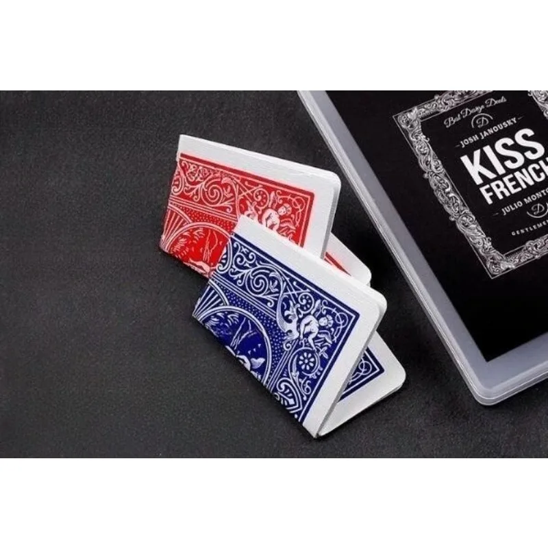 Julio Montoro의 그림과 신사들의 마술 카드 마술과 트릭 덱은 수행자 거리 마술 소품 마술사 웃긴을 닫습니다