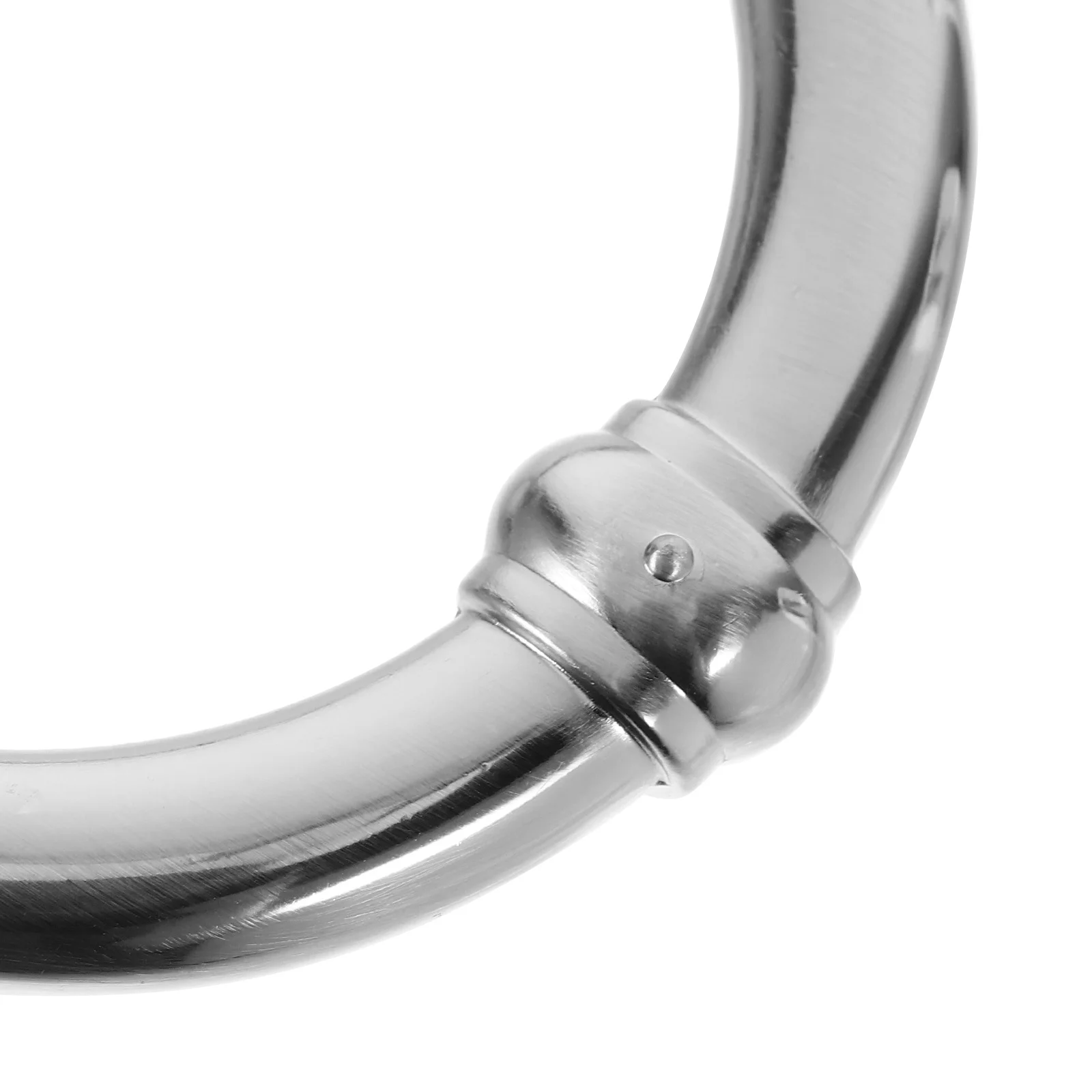 

Ring Door Knocker Zinc Alloy Minimalist Front Door Security Durable Clear Sound Decorative Hardware Manual Knocker