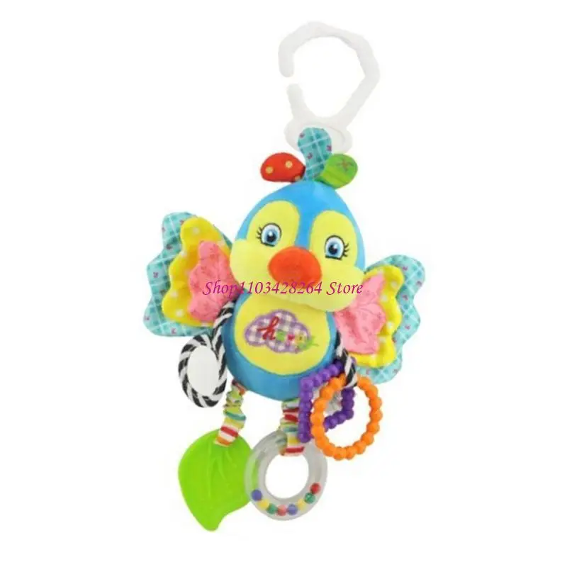 لعبة حشرجة الأطفال متعددة الوظائف مع ميزة الصوت الناعمة المهدئ