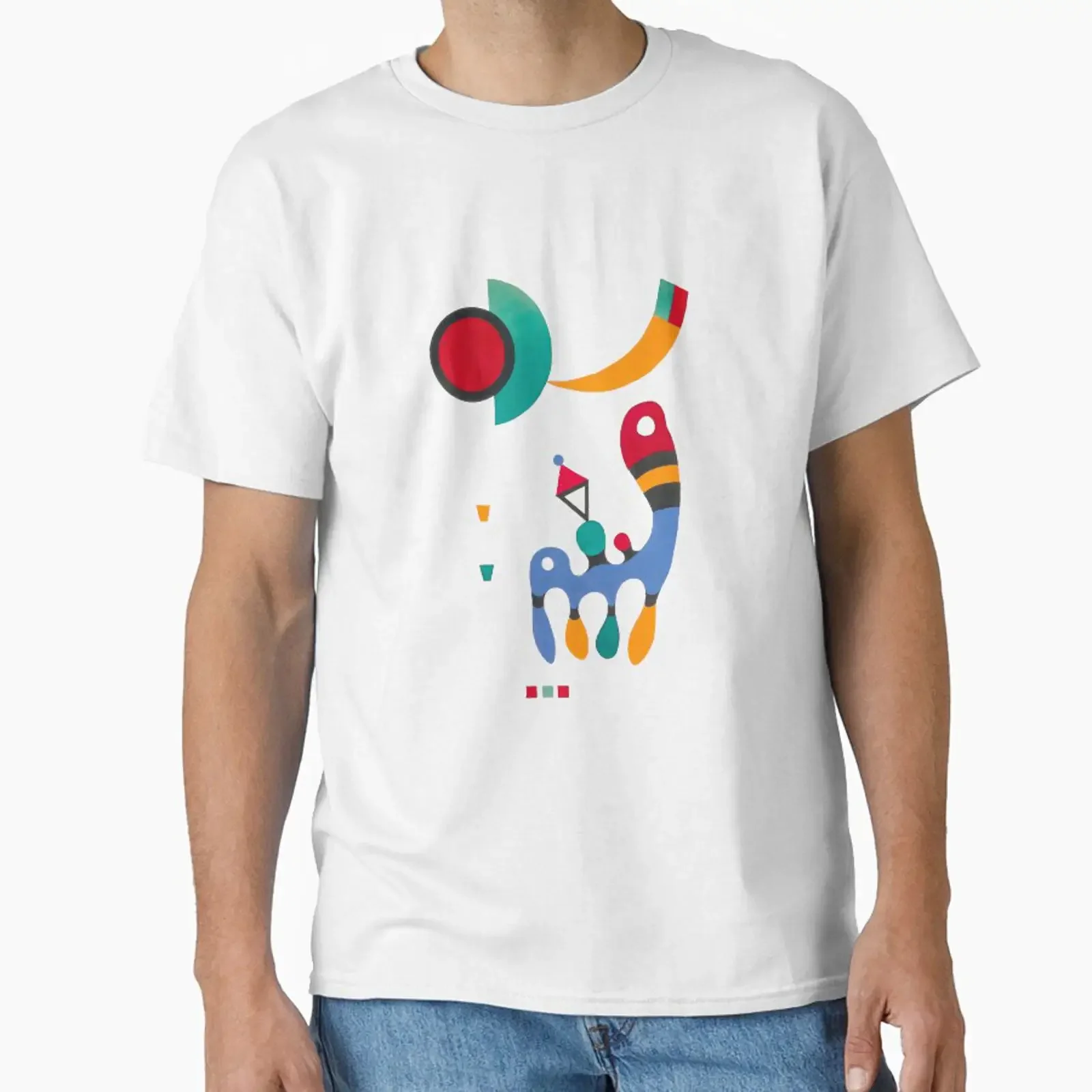 Wassily Kandinsky Composition Abstract Art designed and sold by T ShirtARTHY vintage Washed Breathable streetwear Casual