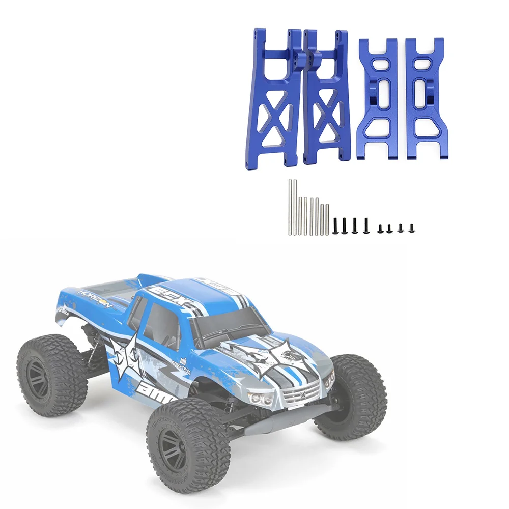 M07K-4Pcs Front And Rear Suspension Arm For 1/10 ECX 2WD Series Ruckus Torment Axe Brutus Circuit AMP RC Car Upgrade Parts